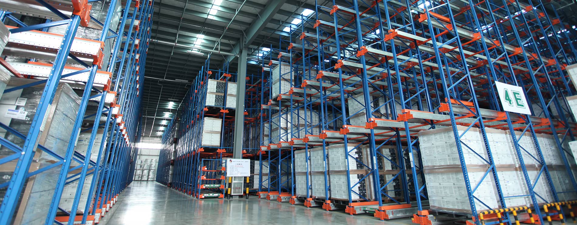 Stack crane AS/RS high-bay automated warehouse stacker crane system